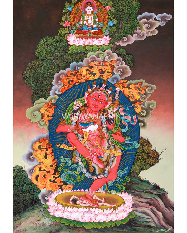 Dakini Dorje Phagmo Thangka Print