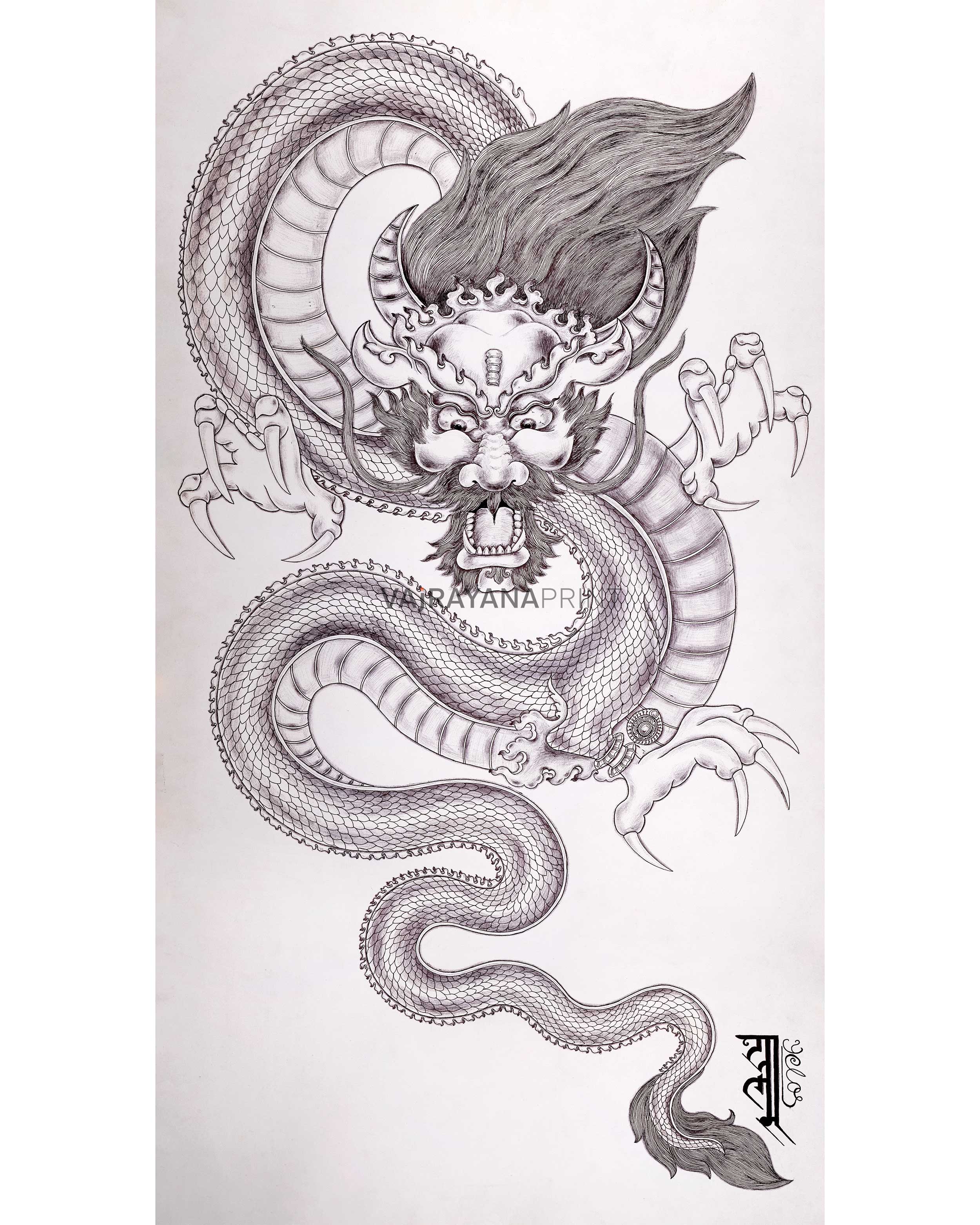 dragon in buddhism 