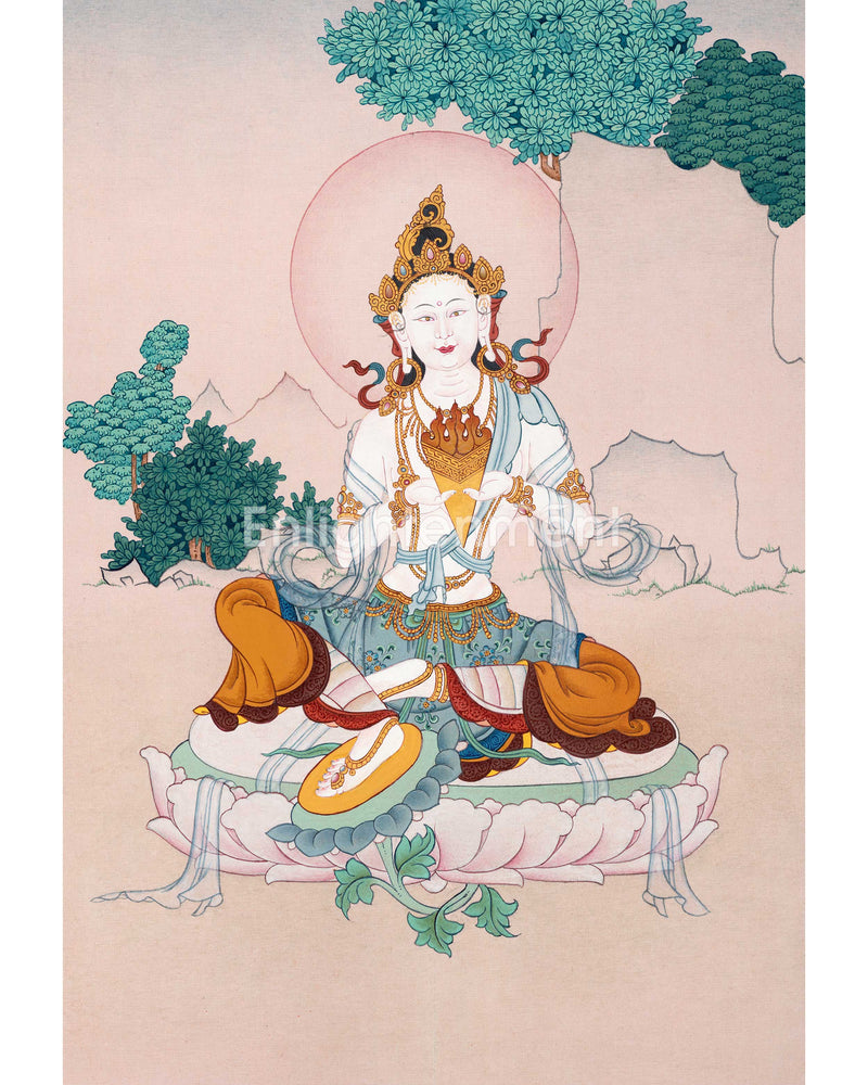 Dukha Dahana Tara  | 21 Tara of Surya Gupta Thangka