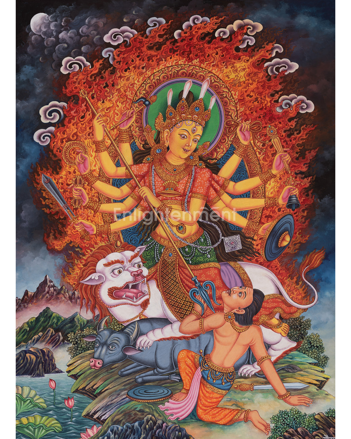 Durga Thangka