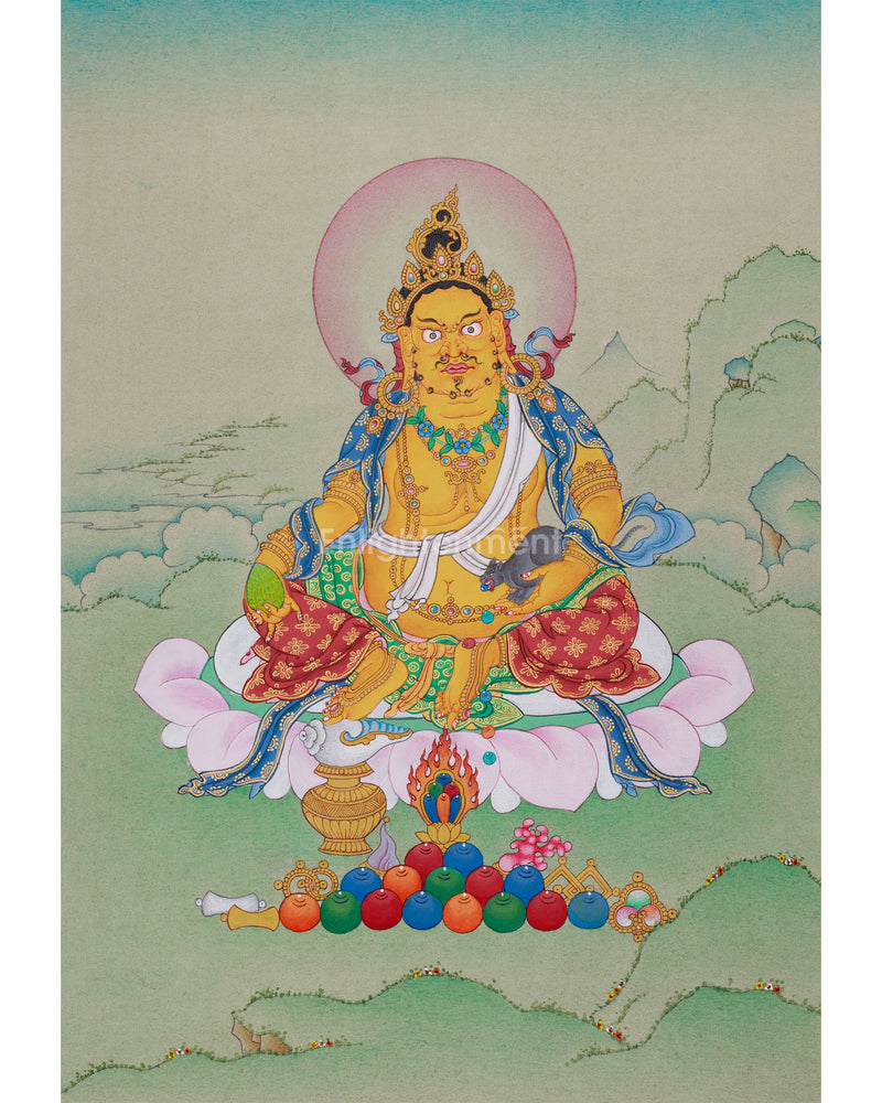 Dzambhala, The Deity of Wealth