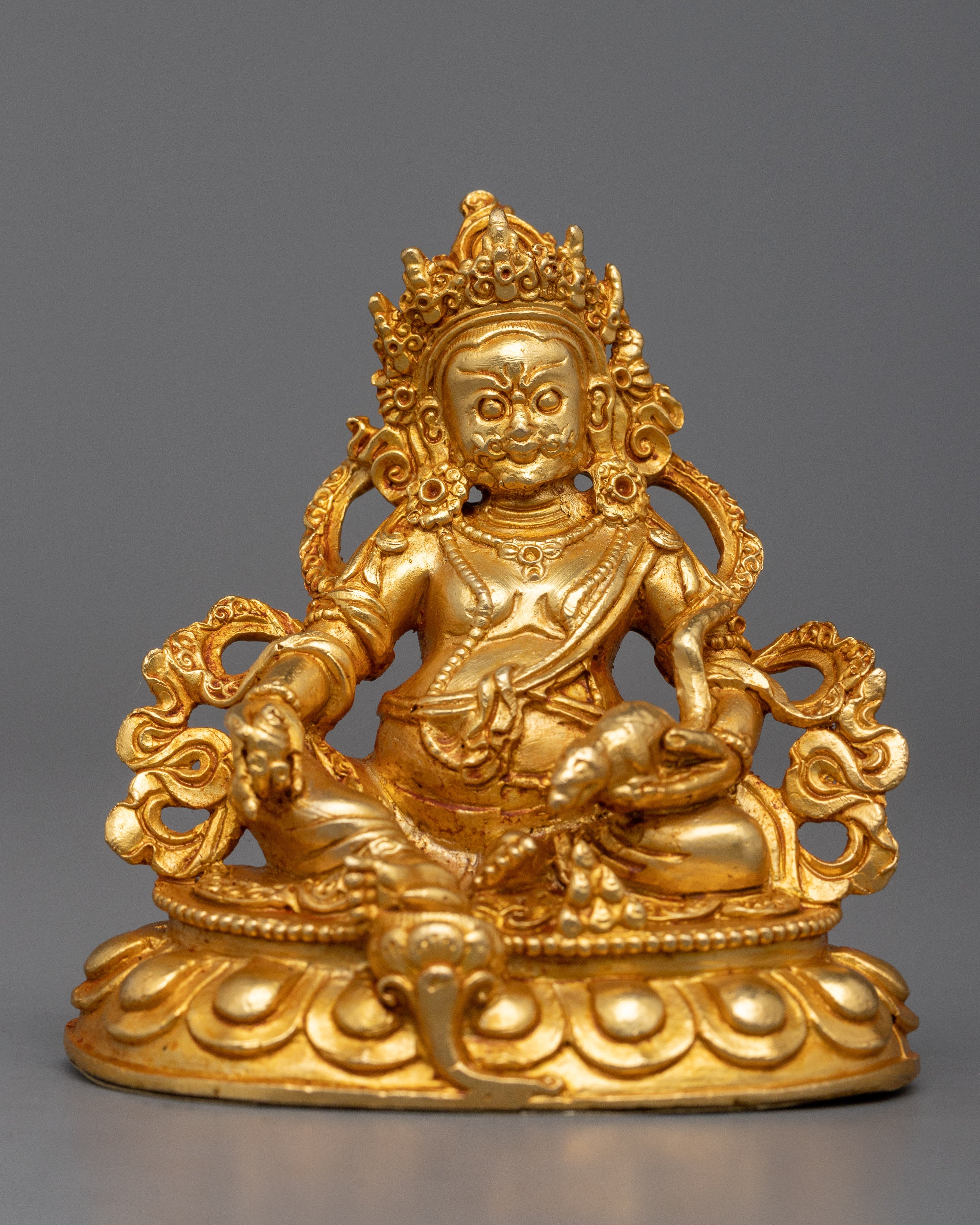 Machine Deity Wealth Deity Machine Made Dzambhala Statue | Symbol of Wealth and Pros