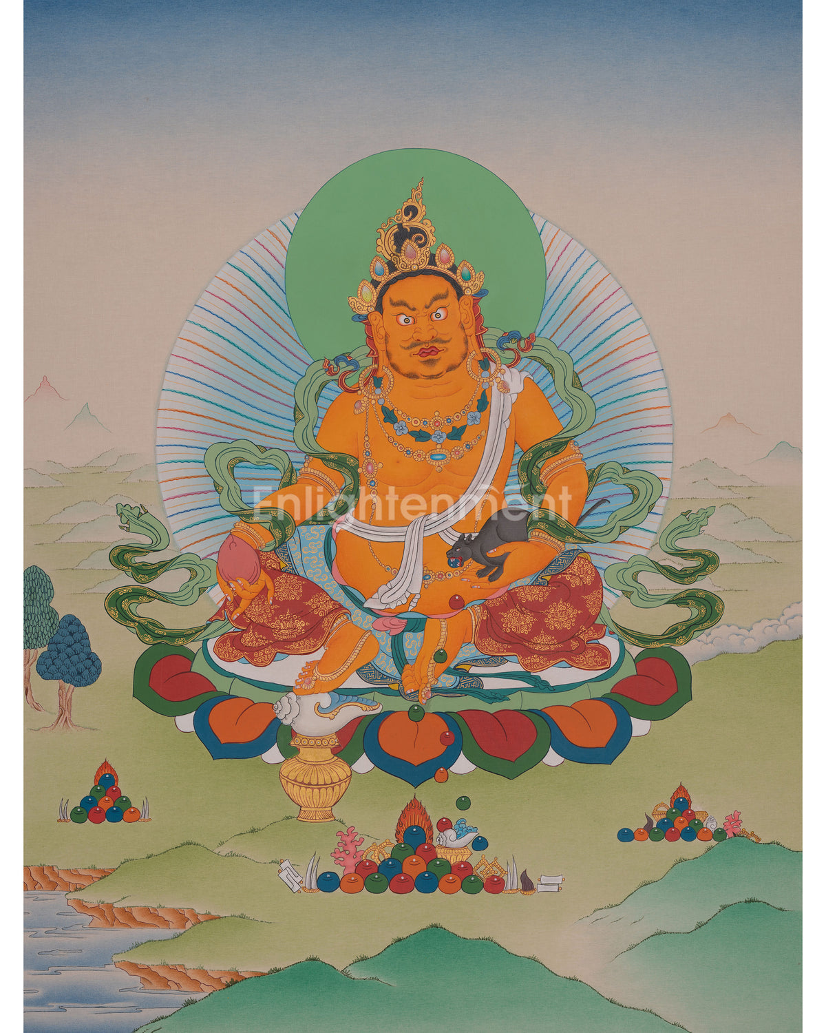 Dzambhala Buddhist Artwork 