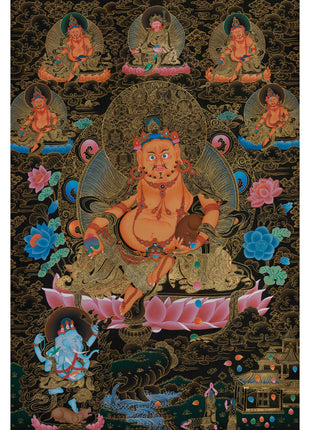 Dzambhala The Wealth Deity 