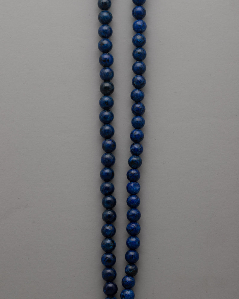 Lapis Lazuli Beads Necklace | Perfect for Effortless Sophistication and Cosmic Charm