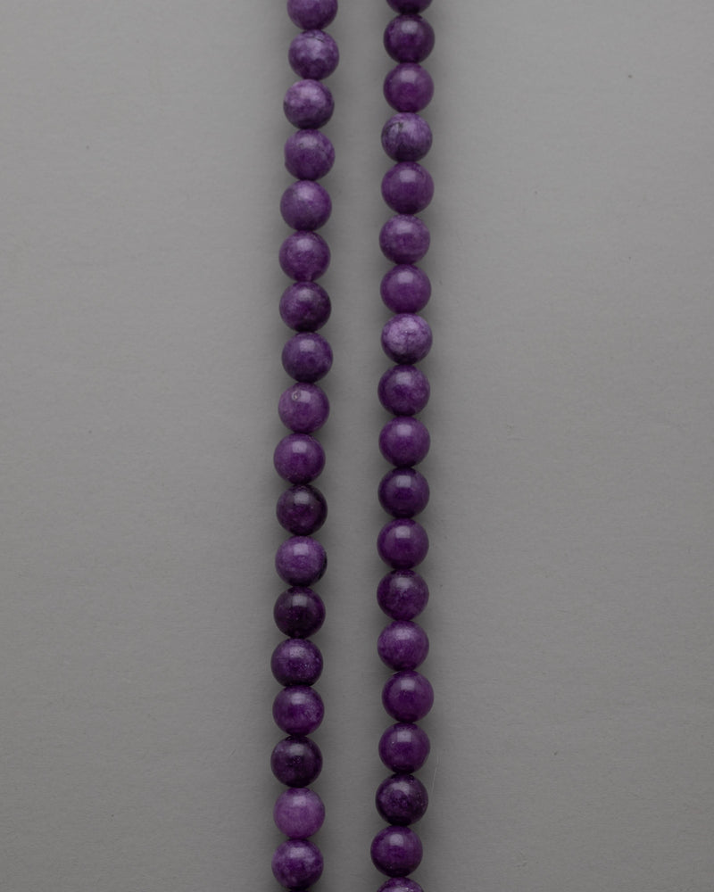 Amethyst Beads Necklace | Elevating Your Style with Timeless Elegance and Natural Beauty