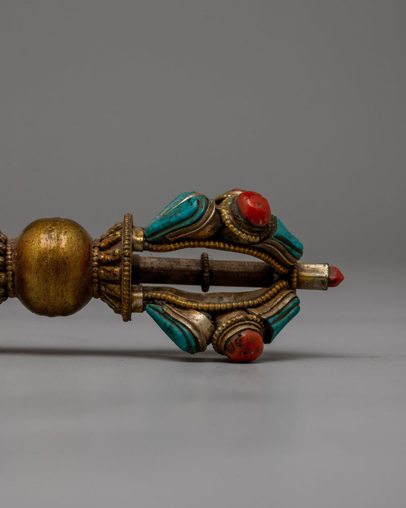 Tibetan Amulet Vajra | Protective Thunderbolt Symbolizing Spiritual Power