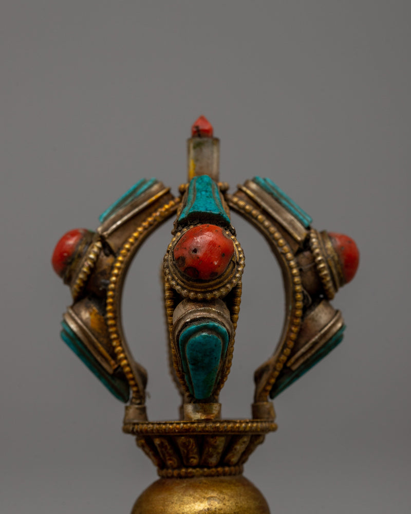 Tibetan Amulet Vajra | Protective Thunderbolt Symbolizing Spiritual Power