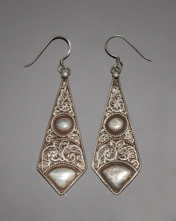Silver Earrings Set&nbsp;