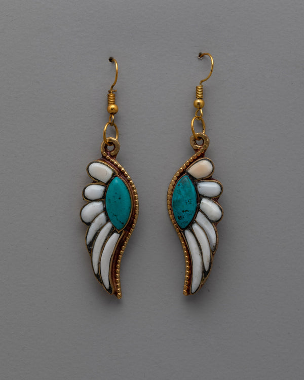 Angel Wing Earrings Set