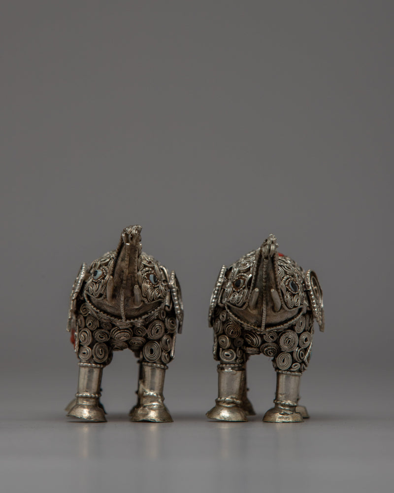 Elephant Statue Set  | Bring Symbolic Beauty and Grace to Your Space