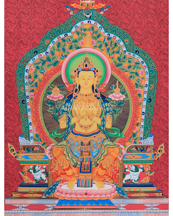 Enlightened Maitreya Buddha