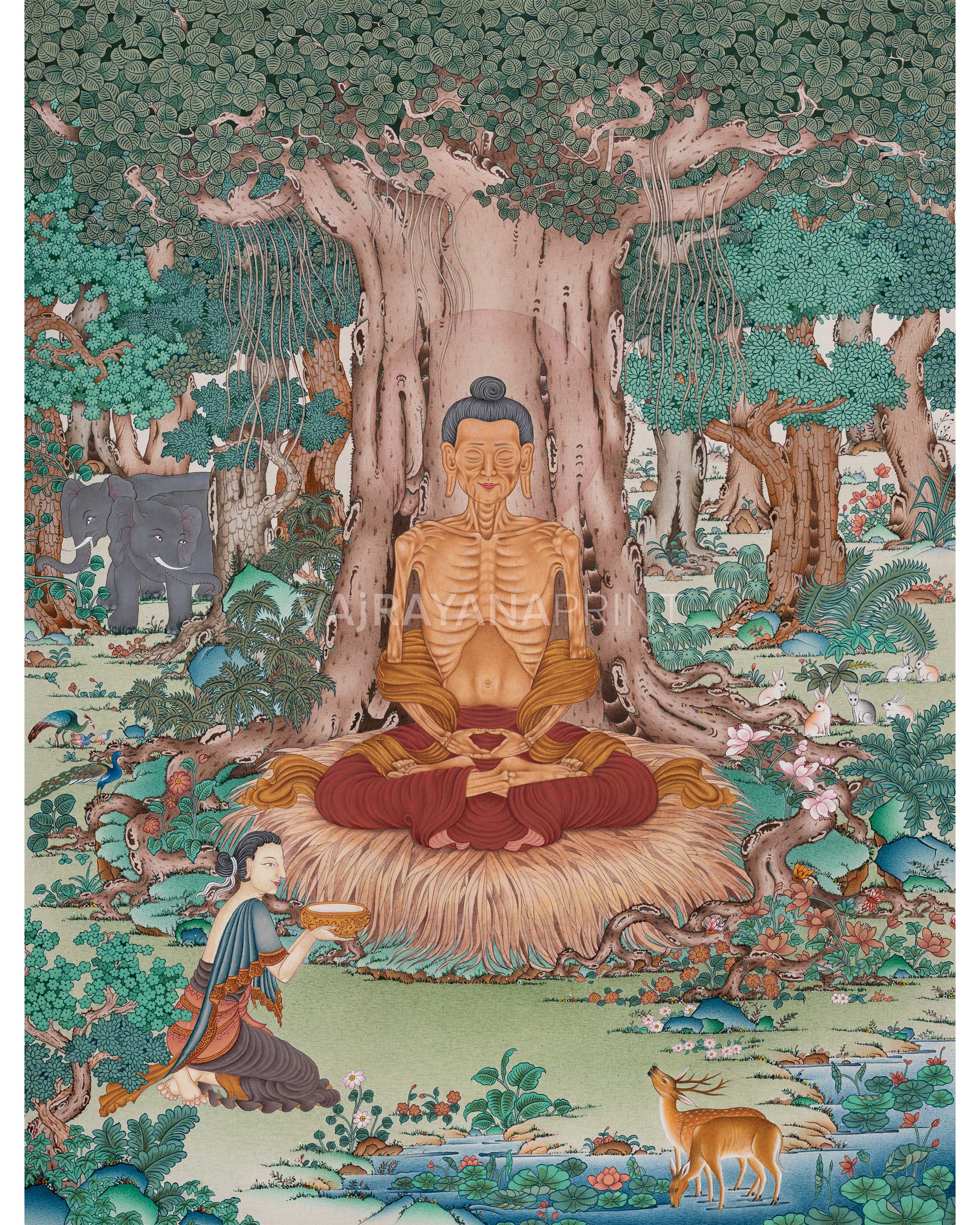 Fasting Buddha