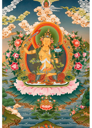 Consecration fee for manjushri print