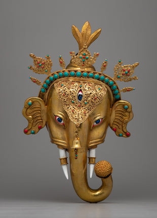 Ganesha Face Wall Hanging