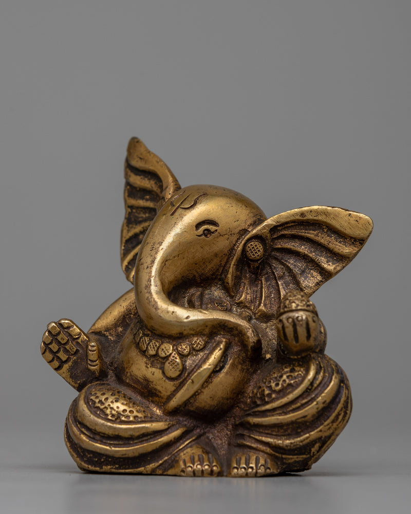 Ganesh Brass Statue