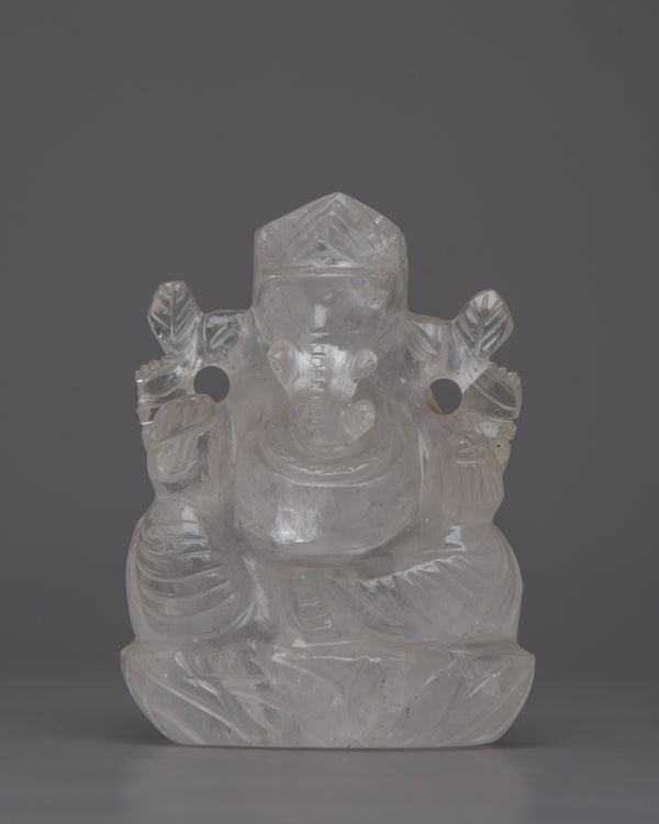 Crystal Ganesh Idol 