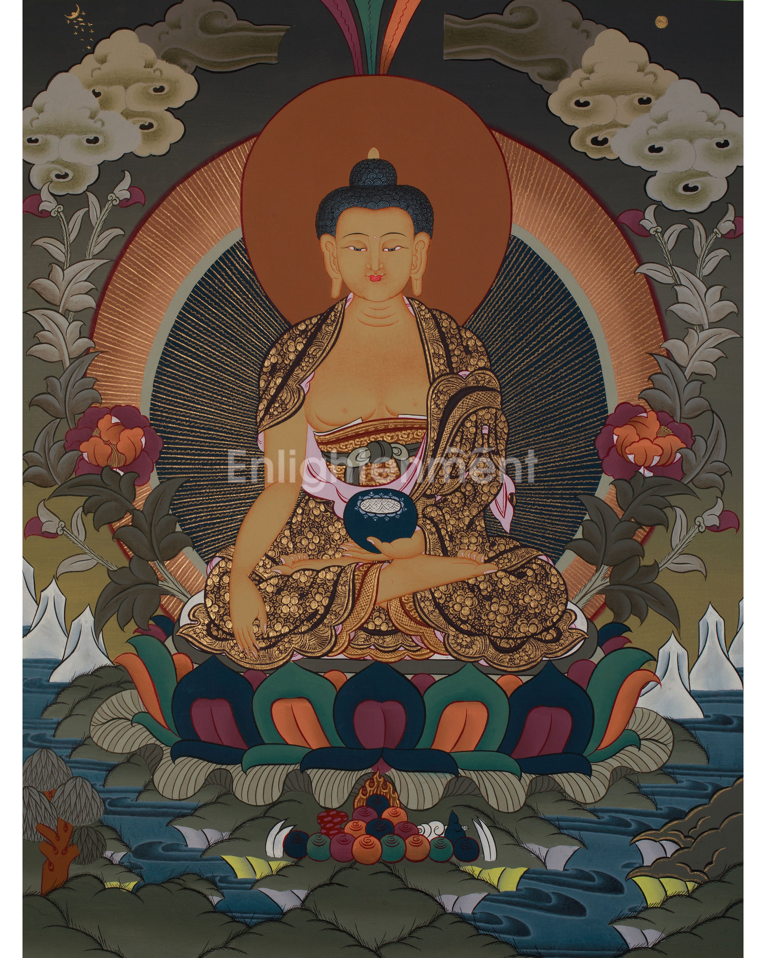 Gautama Buddha Thangka