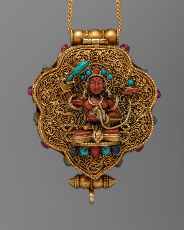 Manjushri Ghau Box Locket