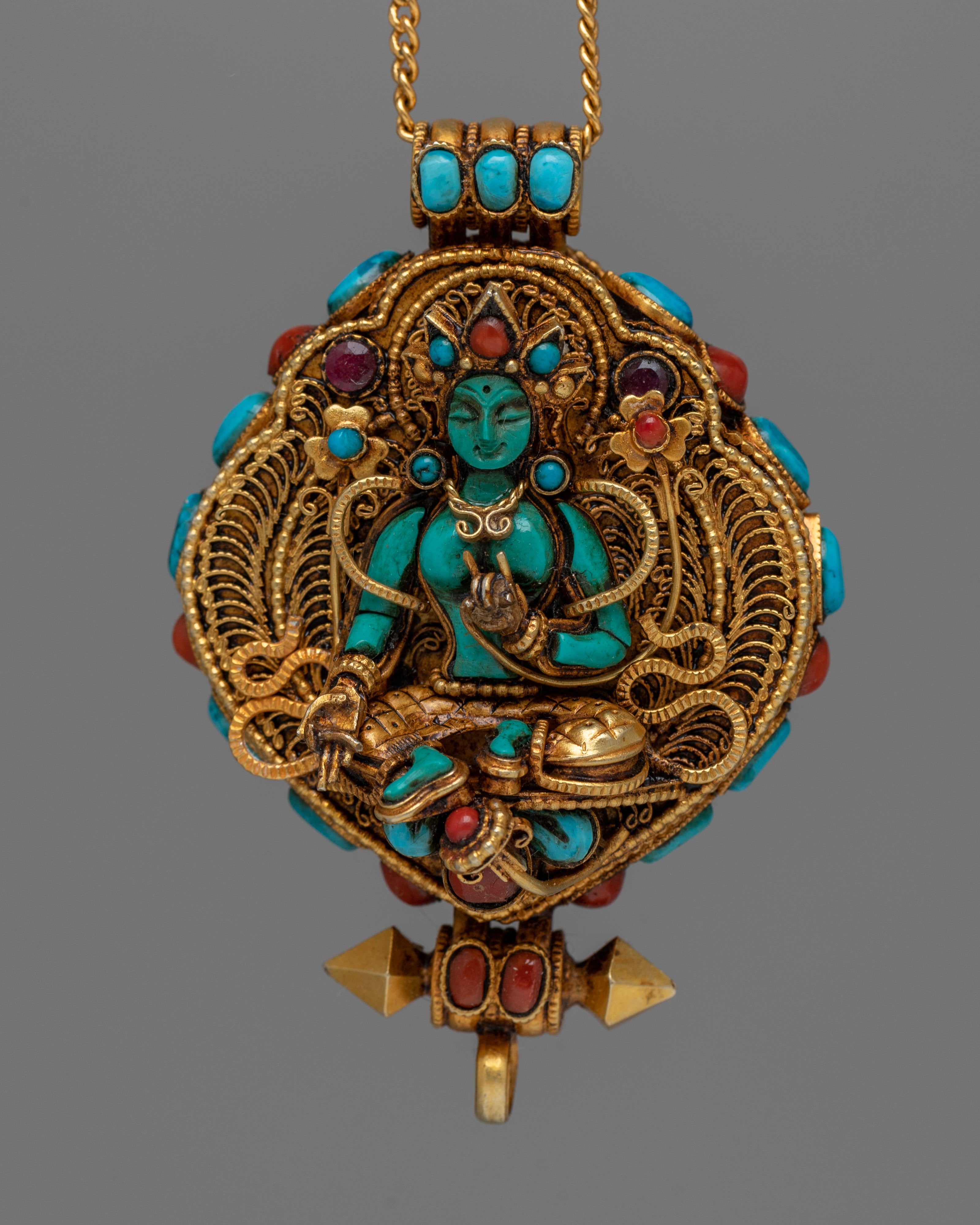 Gemstone Locket Ghau | Carry Spiritual Protection and Healing Energies