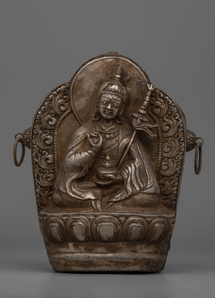 Handcrafted Tibetan Guru Rinpoche Ghau Box 