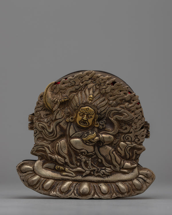 Tibetan Mahakala Ghau Box