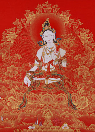 Golden White Tara Goddess