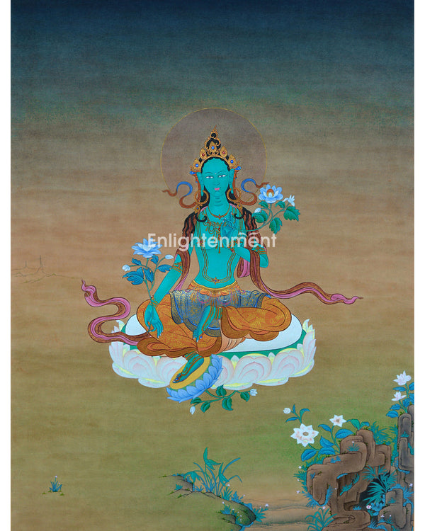 Tara Thangka for Vajrayana Practitioners | Enlightenment Tara ...