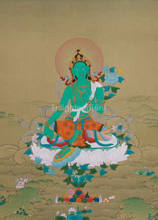 Arya Tara Thangka - Swift Liberator Goddess