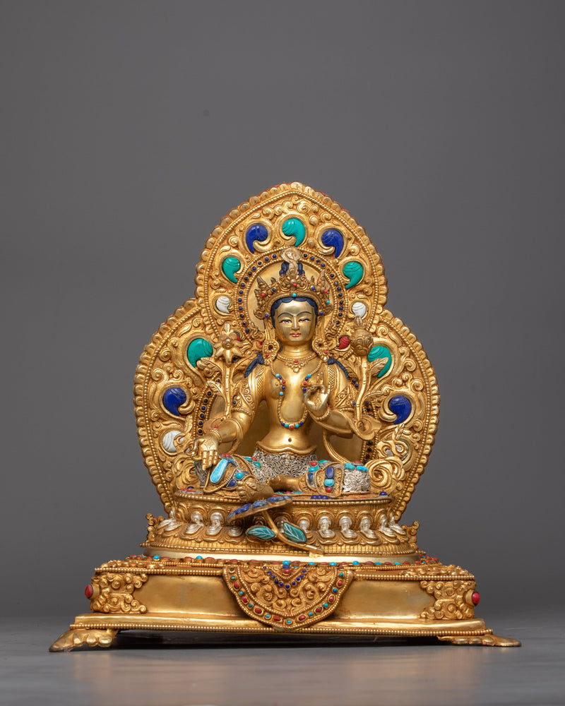 Buddha Statue Green Tara