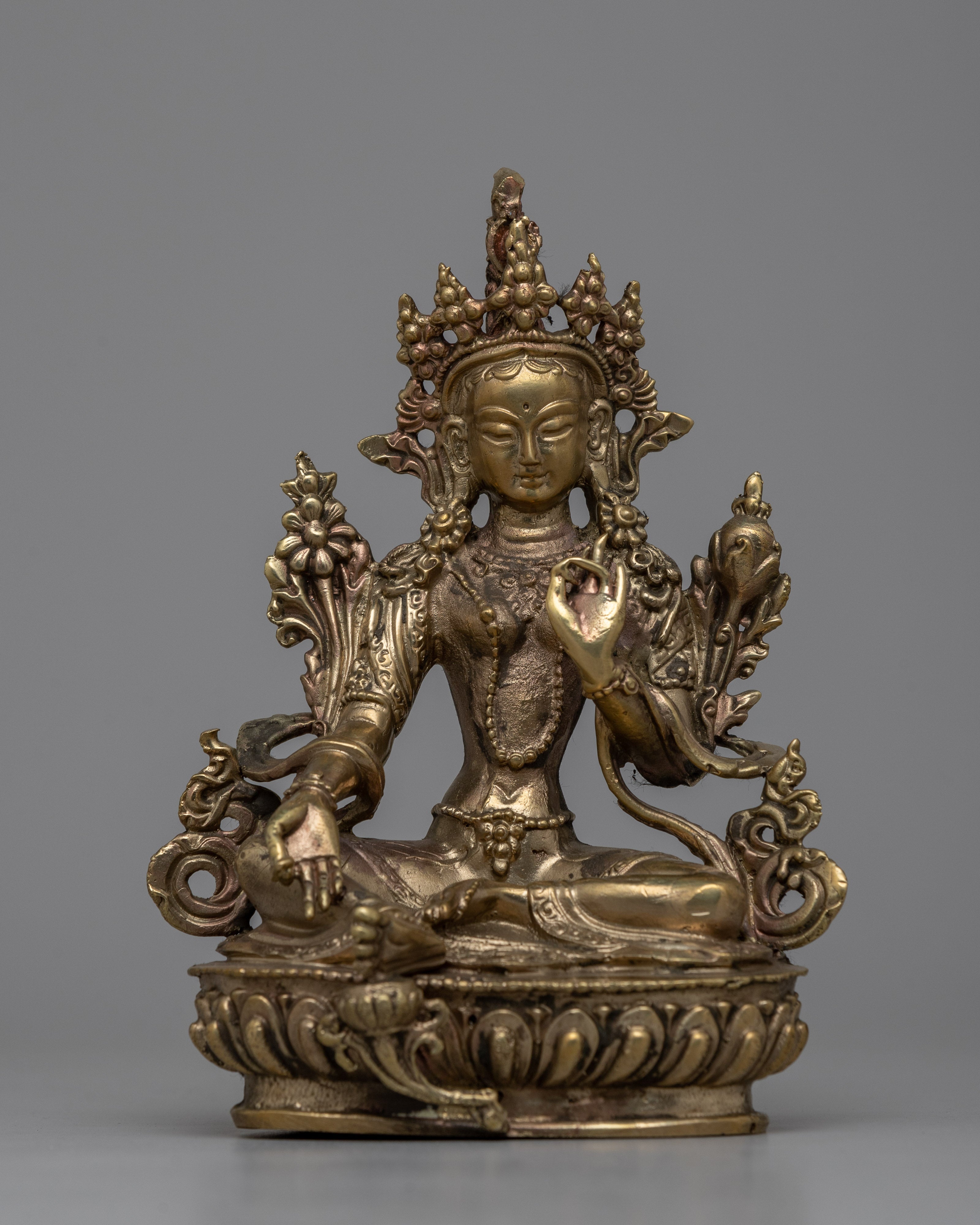 Green Tara Tibetan Statue