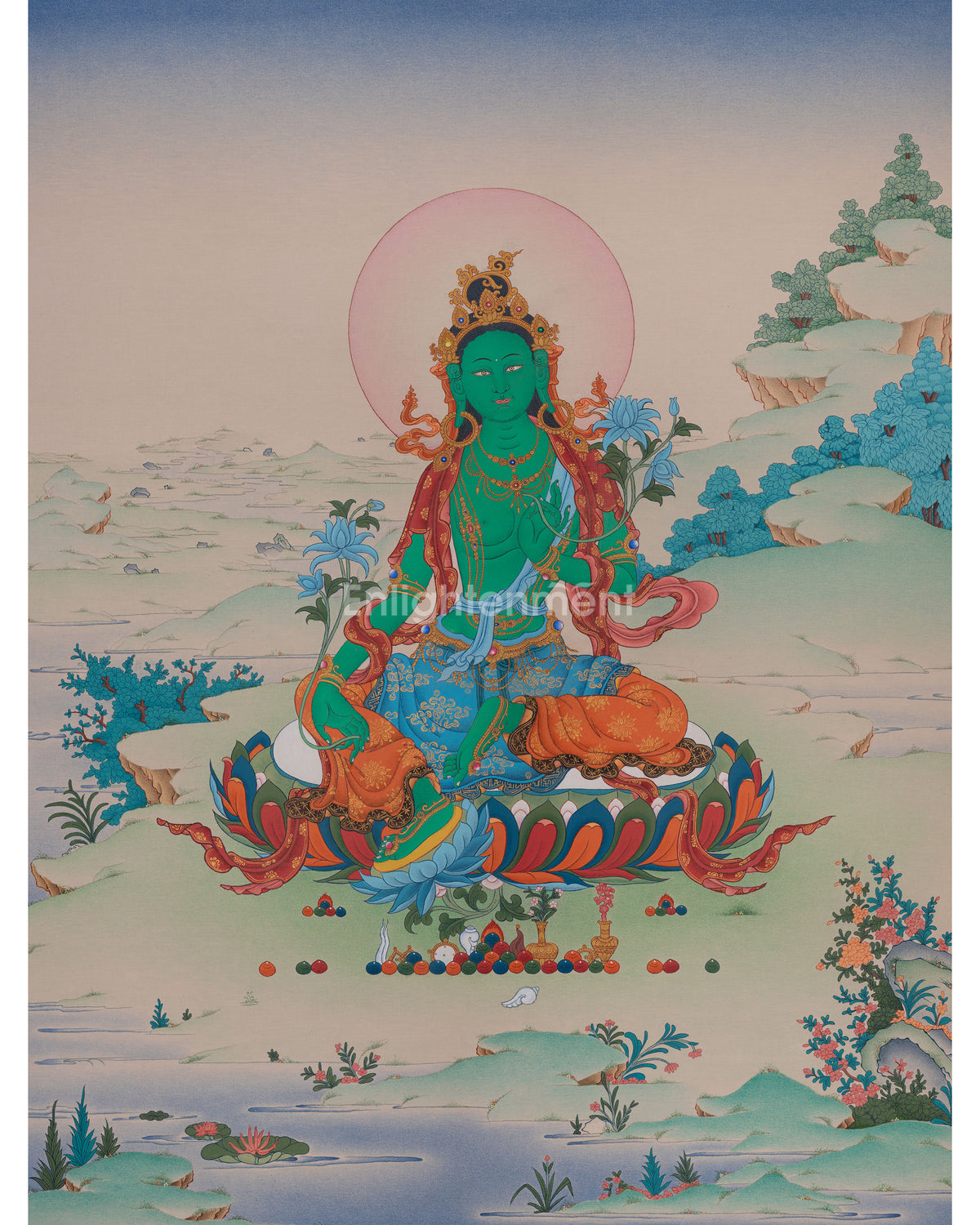 Green Tara Bodhisattva of Action 