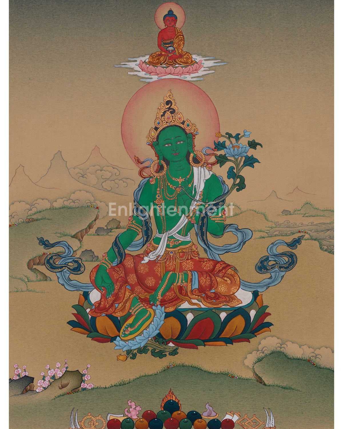 Green Tara Liberator Deity