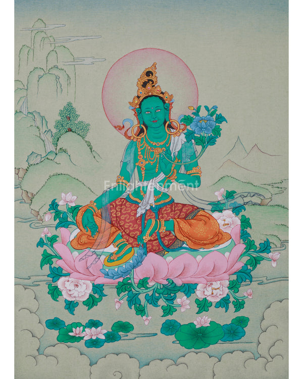 compassionate green tara