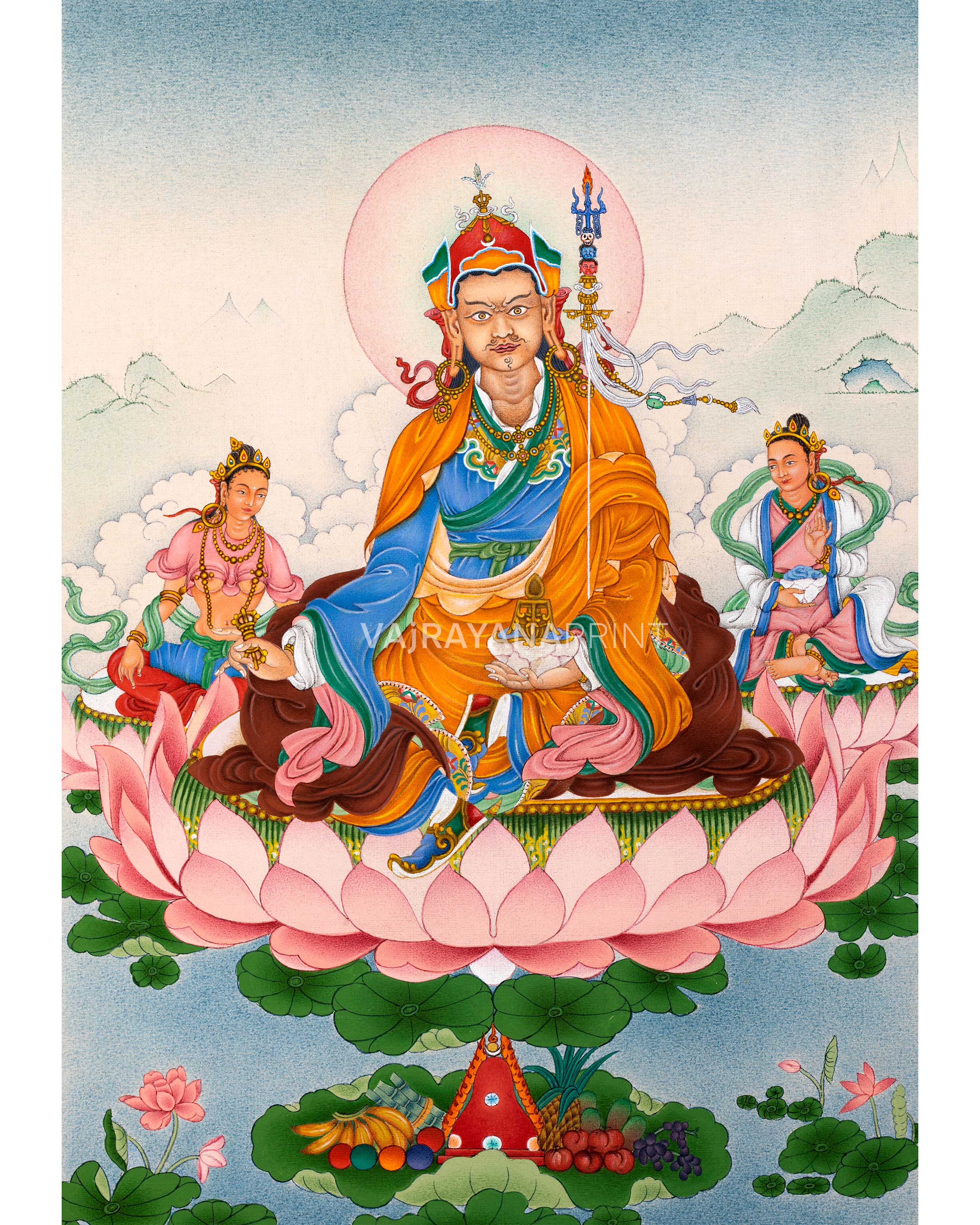 Guru Rinpoche Thangka