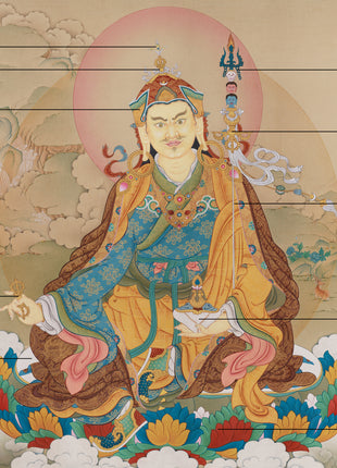 The Great Master Guru Rinpoche Thangka | Exclusive Art of Enlightenment