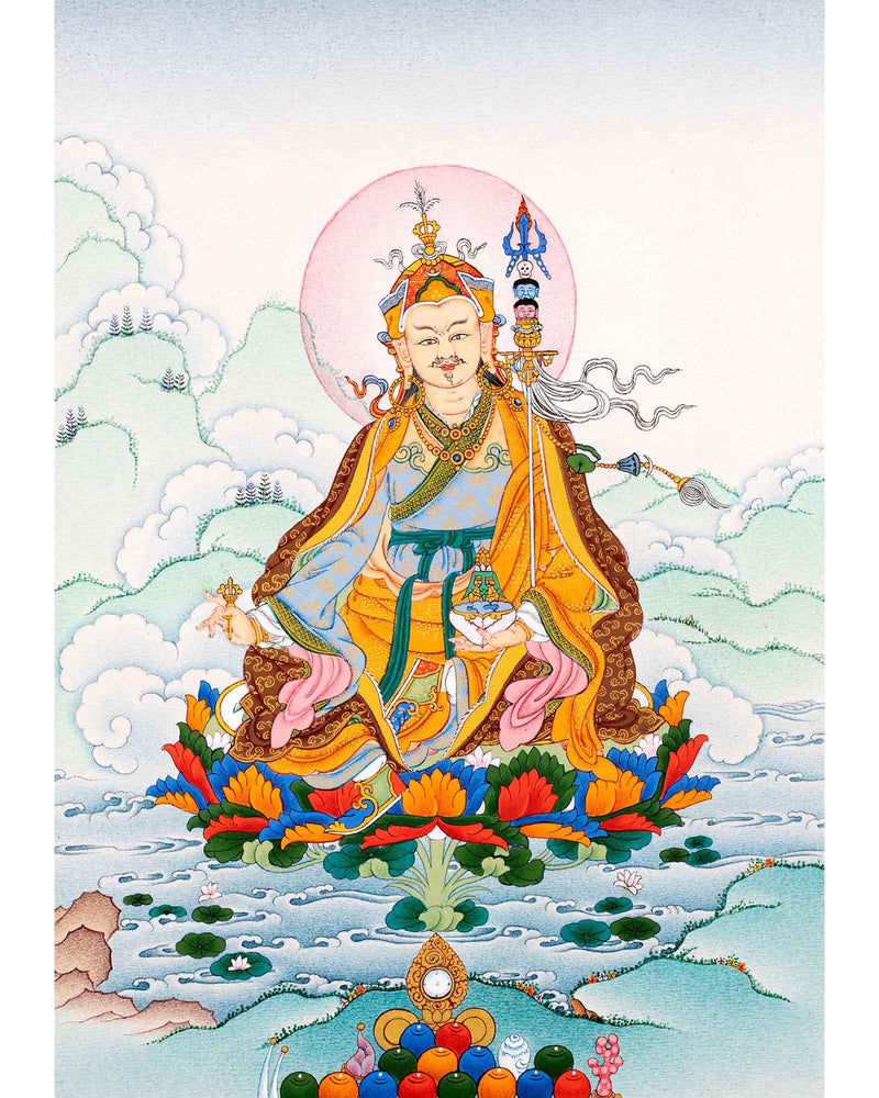 Guru Rinpoche | Padmasambhava | Buddhist Thangka