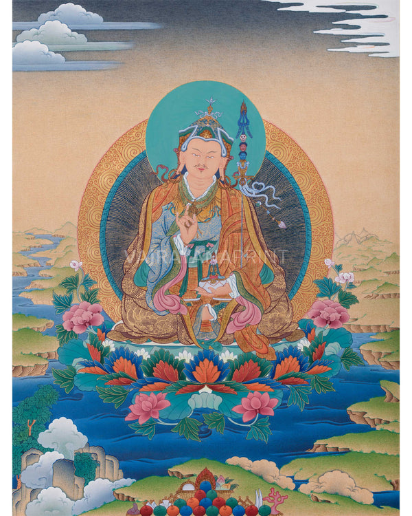 Guru Rinpoche Thangka Print 