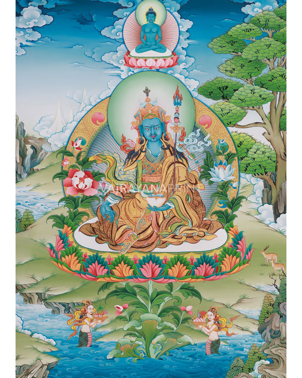 Guru Urgen Menla | A Sacred Depiction of Healing and Enlightenment