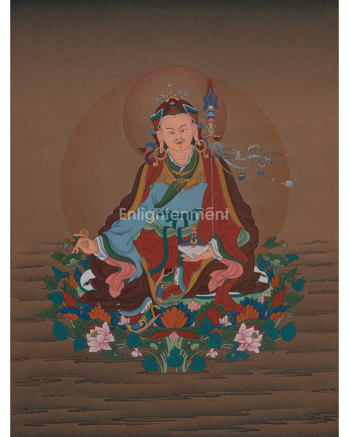 Guru Padmasambhava Sacred Thangka
