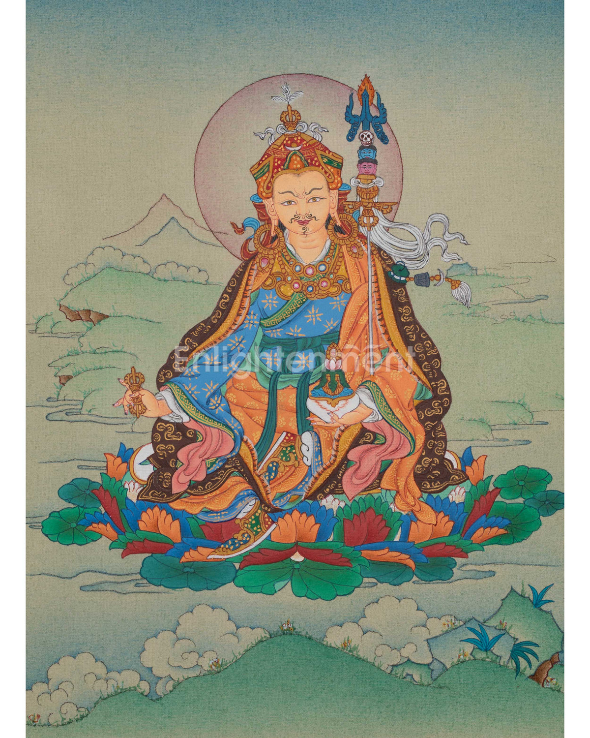 Guru Rinpoche Buddhist Wall Art