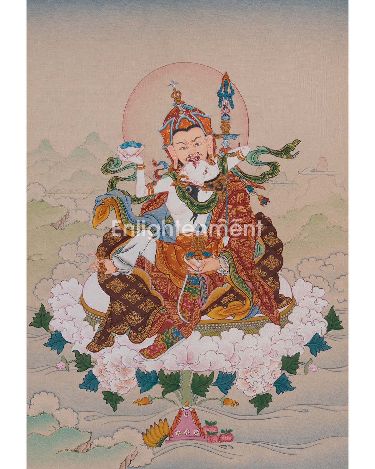 Guru Rinpoche With Consort