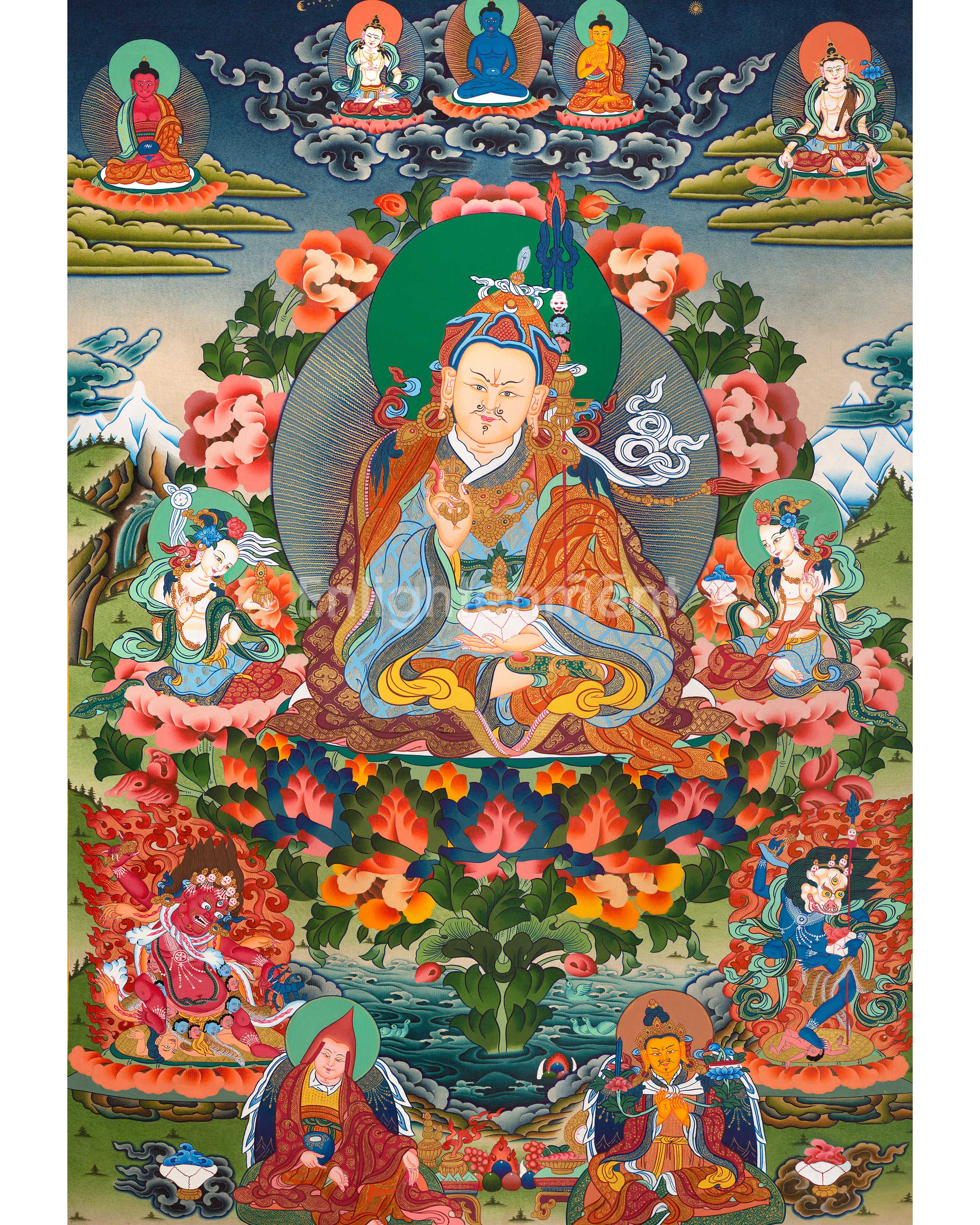 Guru Rinpoche Thangka