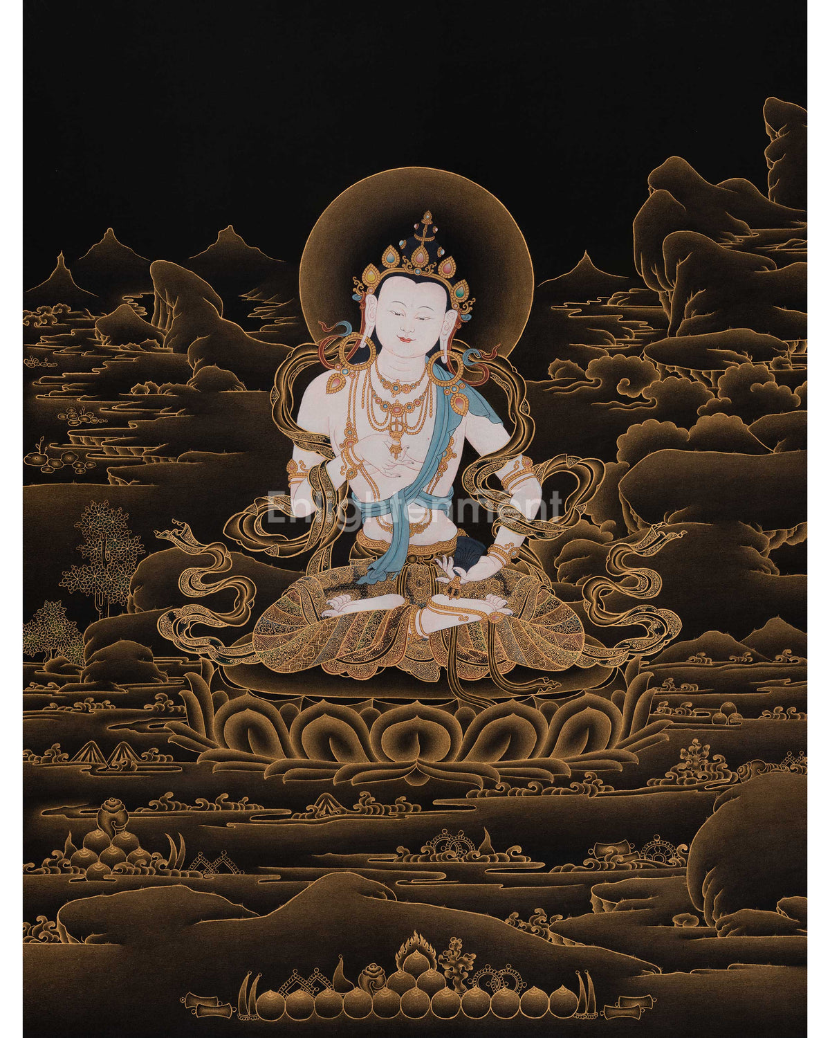 Hand-Painted Vajrasattva Art