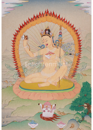Hand Painted Niguma Thangka