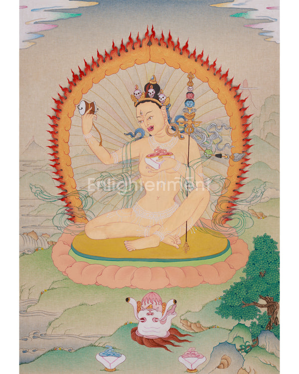 Hand Painted Niguma Thangka