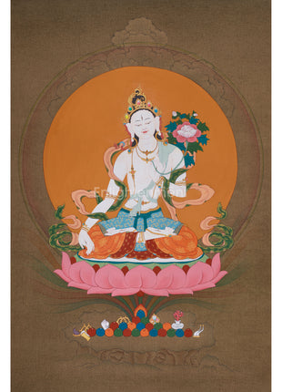 Hand Painted Sita Tara Thangka