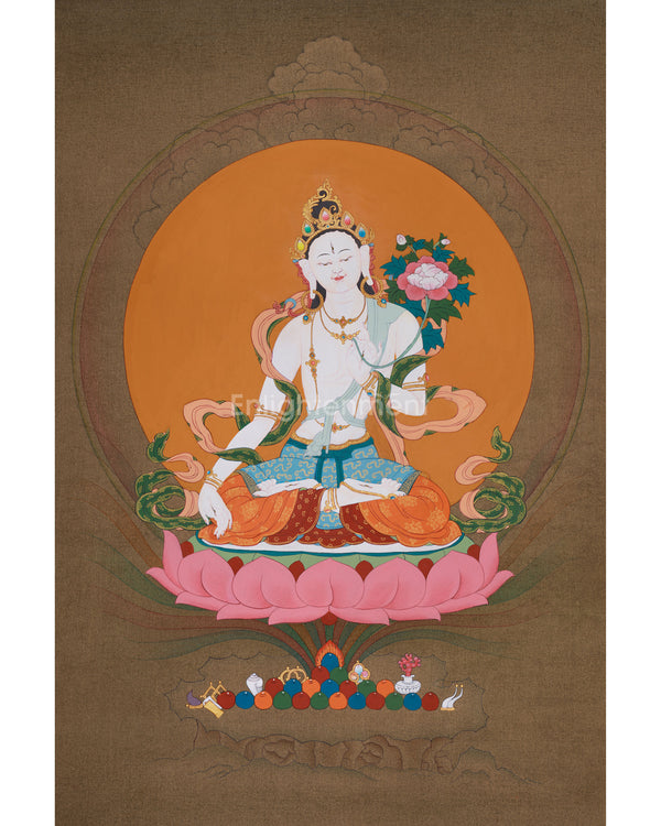 Hand Painted Sita Tara Thangka