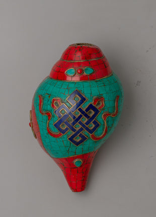 Handcrafted Buddhist Conch Shell