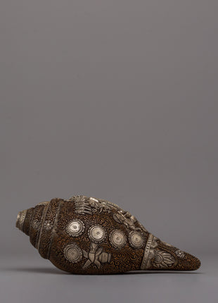 Handmade Oxidized Copper Ritual Conch